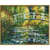 Image de Peinture au numÃ©ro : Le Bassin aux nymphÃ©as Monet - sans chÃ¢ssis en bois