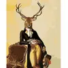 Image de Peinture au numéro : Le Cerf Dandy  - sans châssis en bois FiguredArt-PN239