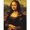 Image de Peinture au numéro : Da Vinci Mona Lisa La Joconde  - sans châssis en bois FiguredArt-PN1080