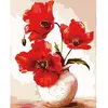 Image de Peinture au numéro : Jolis Coquelicots  - sans châssis en bois FiguredArt-PN383