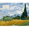 Image de Peinture au numéro : Van Gogh - Ciel  - sans châssis en bois FiguredArt-PN886