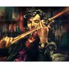Image de Peinture au numéro : Violoniste en Concert  - sans châssis en bois FiguredArt-PN2291