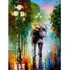Image de Peinture au numéro : Pluie romantique  - sans châssis en bois FiguredArt-PN134