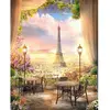 Image de Peinture au numéro :  Paysage romantique de Paris  - sans châssis en bois FiguredArt-PN1523