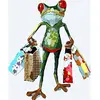 Image de Peinture au numéro : La Grenouille revenant du Shopping  - sans châssis en bois FiguredArt-PN384