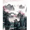 Image de Peinture au numéro : Paysage de Chine  - sans châssis en bois FiguredArt-PN1447