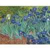 Image de Peinture au numéro : Van Gogh Iris  - sans châssis en bois FiguredArt-PN1945