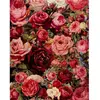 Image de Peinture au numéro : Fleurs Romantiques  - sans châssis en bois FiguredArt-PN175