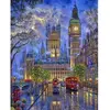 Image de Peinture au numéro : Londres dans la Pénombre  - sans châssis en bois FiguredArt-PN1248