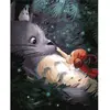 Image de Peinture au numéro : Souris et petite Fille  - toile tendue sur châssis FiguredArt-PN346-Y