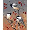 Image de Peinture au numéro : Oiseaux et Arbre Fruitier  - toile tendue sur châssis FiguredArt-PN554-Y