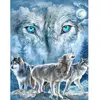 Image de Broderie diamant : Meute de Loups - sans chassis en bois FiguredArt-DP-510