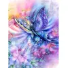 Image de Broderie diamant : Papillon en Couleurs - sans chassis en bois FiguredArt-DP-232