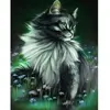 Image de Broderie diamant : Joli Chat - sans chassis en bois FiguredArt-DP-118
