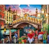 Image de Peinture au numéro : Pont du rialto - sans châssis en bois FiguredArt-FA10033