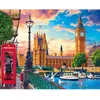Image de Peinture au numéro : Londres au printemps - toile tendue sur châssis FiguredArt-FA10035-Y