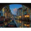 Image de Peinture au numéro : Visite du canal de Venise - sans châssis en bois FiguredArt-FA10070