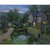 Image de Peinture au numéro : Havre de paix lumineux - sans châssis en bois FiguredArt-FA10066