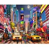 Image de Peinture au numéro : Nuit à Timesquare - sans châssis en bois FiguredArt-FA10056