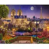 Image de Peinture au numéro : Notre-Dame Etoilée - toile tendue sur châssis FiguredArt-FA10054-Y