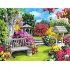 Image de Broderie diamant : Joli Jardin  - toile tendue sur chassis FiguredArt-DP-312-Y