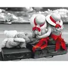 Image de Broderie diamant : Couples Mignons  - toile tendue sur chassis FiguredArt-DP-288-Y