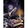 Image de Broderie diamant : Chouette dans la Nuit  - toile tendue sur chassis FiguredArt-DP-739-Y