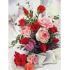 Image de Broderie diamant : Roses Belles Fleurs  - toile tendue sur chassis FiguredArt-DP-517-Y