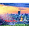 Image de Broderie diamant : Buddha Bangkok - sans chassis en bois FiguredArt-DP-FA10086