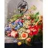 Image de Broderie diamant : Fleurs et Fruits - Herman Henstenburgh - sans chassis en bois FiguredArt-DP-FA10108