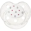 Image de Sucette bébé physiologique ancres et coeurs (0-6 mois)