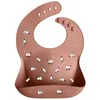 Image de Bavoir en silicone Minouche rose
