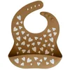 Image de Bavoir en silicone Fall In Love camel
