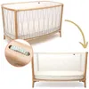 Image de Lit bébé évolutif Kimi Mousse V2 Lichen (60 x 120 cm)