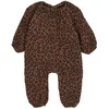 Image de Tenue pour poupée Gaze Léopard Marron (sans col)