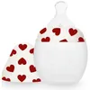Image de Biberon anti-colique en silicone Full of Love rouge (150 ml)