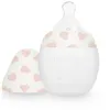 Image de Biberon anti-colique en silicone Full of Love Pink (150 ml)