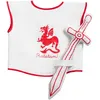 Image de Kit chevalier Blanc et Rouge (3-8 ans)