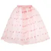 Image de Jupon long Coeurs paillettes Rose (4-8 ans)