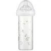 Image de Biberon verre anti colique Gypsophile vert (240 ml)