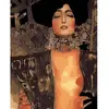 Image de Peinture au numéro :  Gustav klimt - judith - toile tendue sur châssis FiguredArt-PN3285-Y