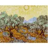 Image de Peinture au numéro : Van Gogh St Remy Oliviers  - sans châssis en bois FiguredArt-PN2261
