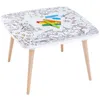 Image de Pack table à colorier Coloritable + 2 Chaises Ferme