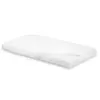 Image de Drap housse 100% coton 75x100 tapis de parc Blanc