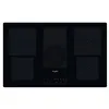 Image de Whirlpool WVH 92 K/1 - Table de cuisson à induction - 4 plaques de cuisson - Niche - largeur : 80.7 cm - profondeur : 49.2 cm - classe A - noir avec Aspiration descendante