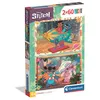 Image de Set 2 puzzles x 60 pièces Clementoni Stitch