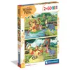 Image de Set de 2 puzzles 60 pièces Clementoni Winnie the Pooh