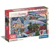 Image de Puzzle 500 pièces Clementoni Christmas Train