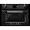 Image de Micro-ondes combiné Encastrable Smeg SO4902M1N 40 L Noir