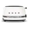 Image de Toasteur Smeg TSF01PCWEU Porsche Blanc 950W